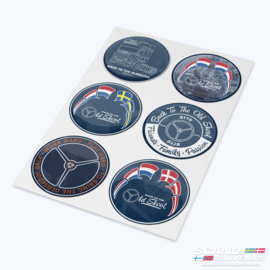 Back to the Oldskool - 3D Cabinesticker Set
