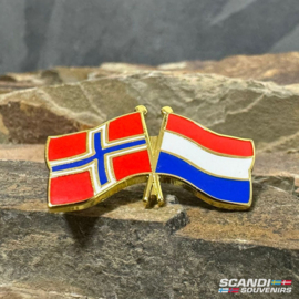 Flag Norway / Netherlands - Pin