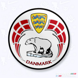 Danmark Ijsbeer - 3D Sticker