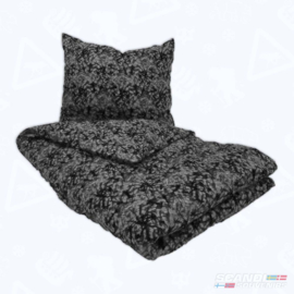 Danish pluche GREY duvet cover