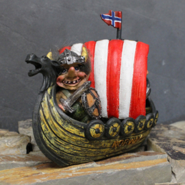 Trollen in Noorse Vikingsboot - Norway