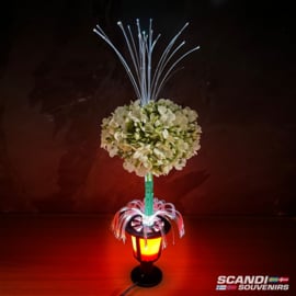 Custom Truck Flower - Snowball (White)