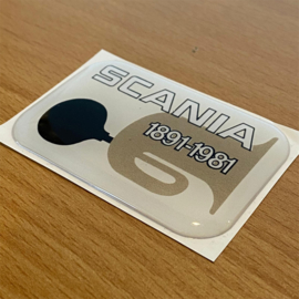 Scania 1891- 1981 - 3D Sticker