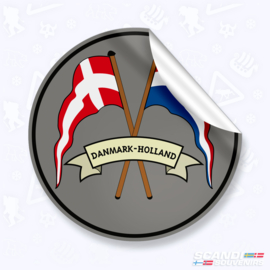 85. Crossed Flags (Danmark-Holland)