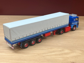 WSI 01-4261 Erik H Nielsen; SCANIA 1 SERIES 4X2 CLASSIC CURTAINSIDE TRAILER - 3 AXLE