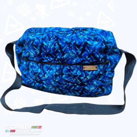 Deense Pluche Douche Tas - Blauw