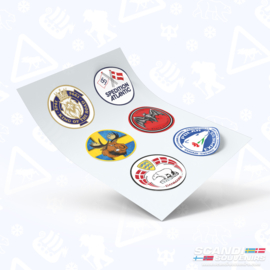 Cabinesticker Set 2 (King of the Road | Moose | PolarExpress)