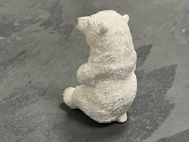 tableau de bord ours polaire assis