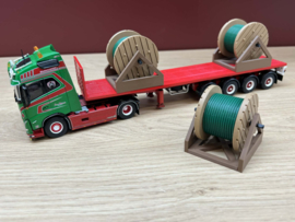 Kabelhaspel op houder  (1:50) dennengroen