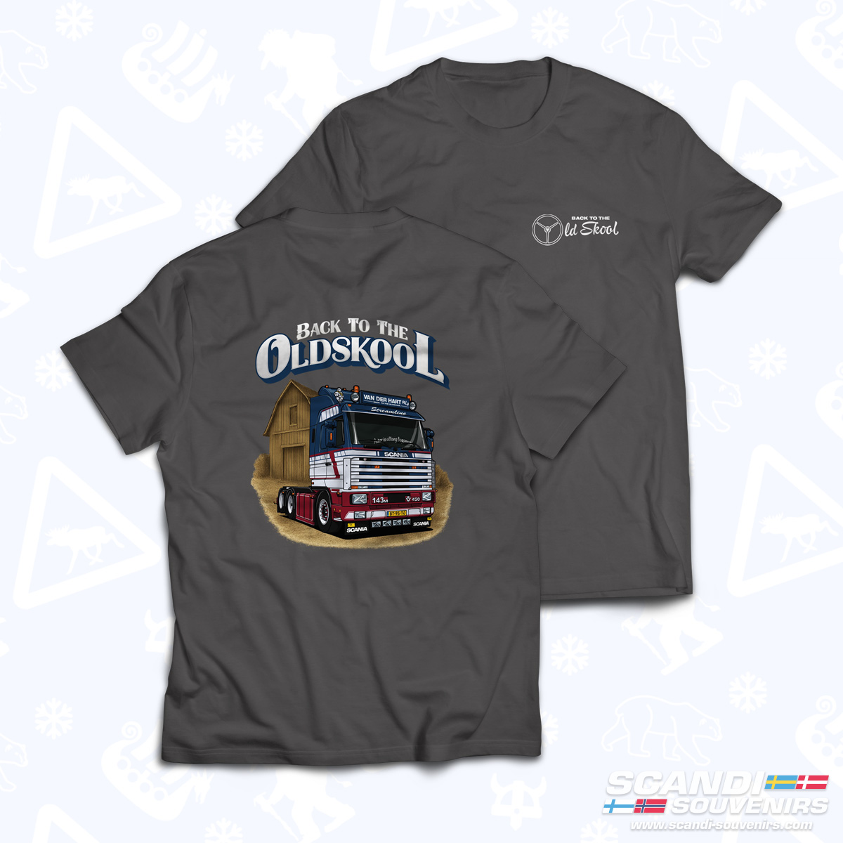 Back to the Oldskool 143 -  T-Shirt