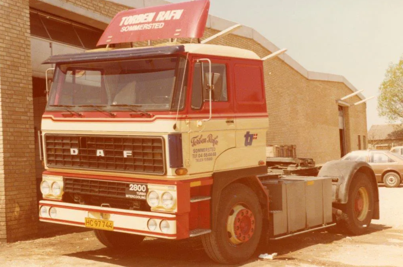 TEKNO 81417 Torben Rafn DAF+classic trailer