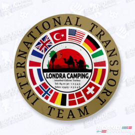 Londra Camping - Sticker