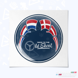 Back to the Oldskool (NL-DK) - 3D Sticker
