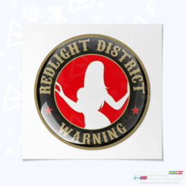 Redlight District - 3D Sticker