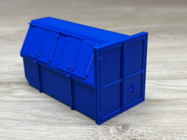 Afsluitbare Afvalcontainer Blauw (1:50)