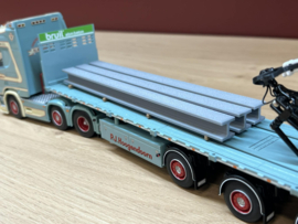 H - profiel lading (set van 4) (1:50) LICHT GRIJS