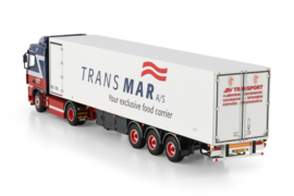 WSI 01-4635 Bjarne Nielsen; DAF 95XF SPACE CAB 4X2 REEFER TRAILER - 3 AXLE