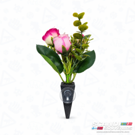 Oldskool Window Flower - Roze