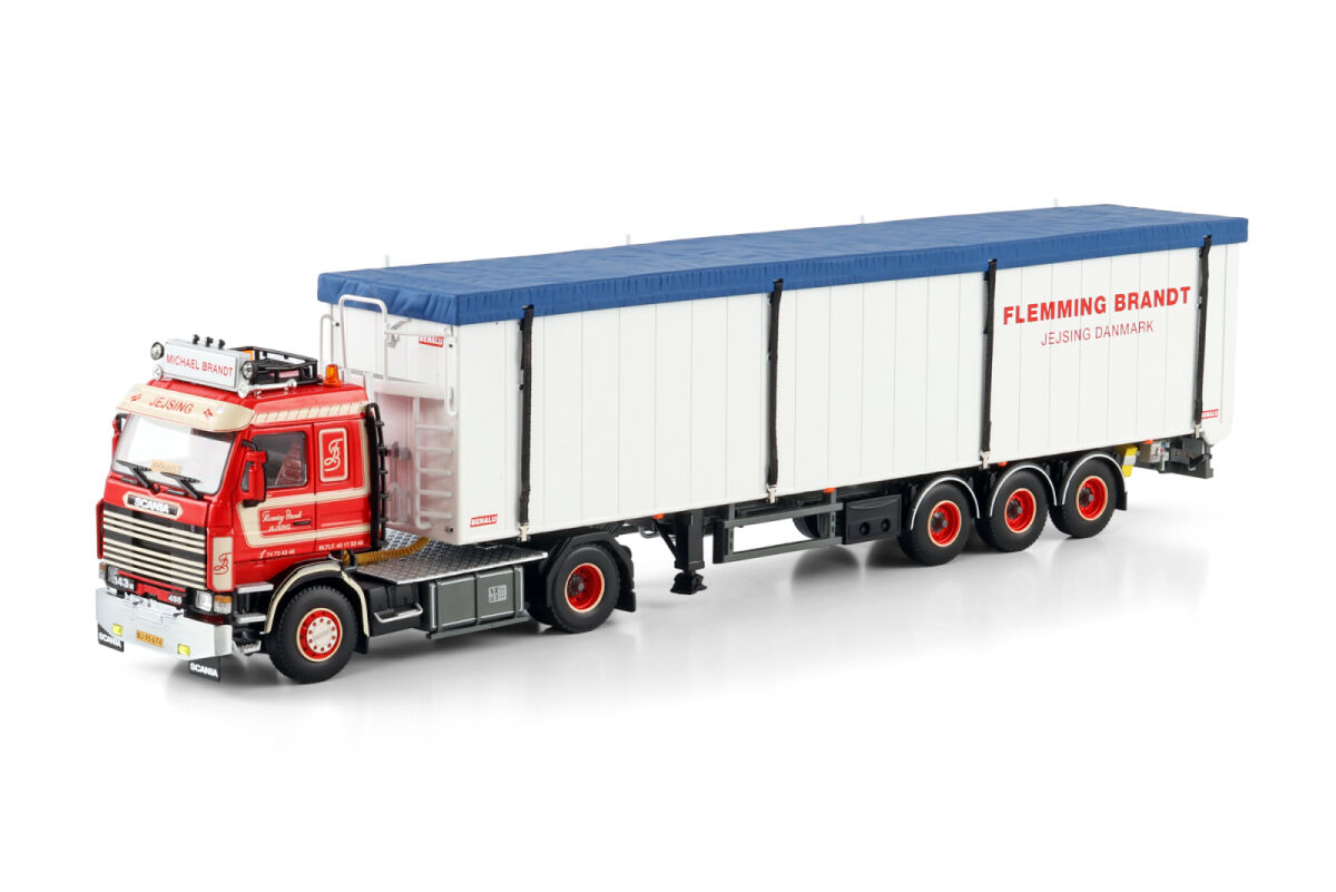WSI 01-4506 Michael Brandt; SCANIA 3 SERIES 4X2 VOLUME TRAILER - 3 AXLE