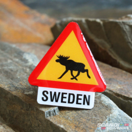 Moose Warning - Pin