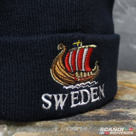 Beanie Sweden (embroidered logo)