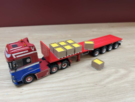 Pallet met krat aardappelen (set van 4) (1:50)
