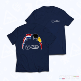 NL-BE Vlaggen -  T-Shirt