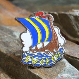 Swedish Vikingsship - Pin