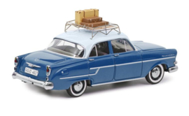 Opel Kapitän + dakdrager & koffers Riviera 1957(S02673)
