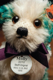 Steiff Molly hond replica 1927 10 cm. EAN 403439