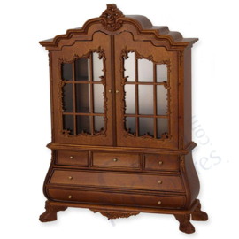 Rococo Cabinet, walnoot