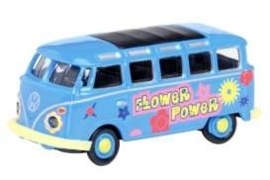 VW T1 Samba bus Flower Power.   1:87 Sch26055