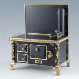 Cooking stove black