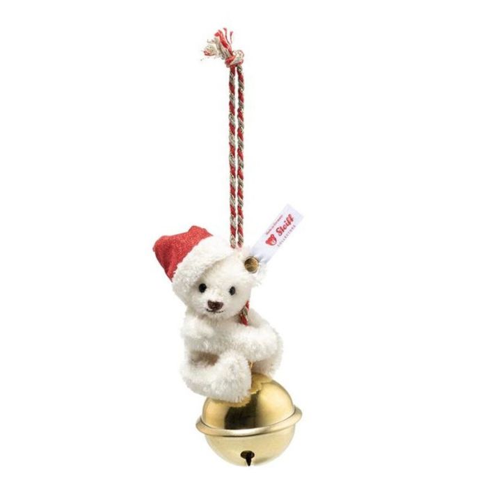 Steiff Teddybeer ornament op bel 10 cm (Voorbestelling!)