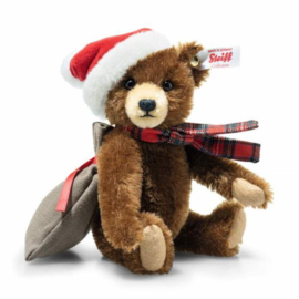 Steiff Santa Claus Teddybeer 18 cm. EAN 007514
