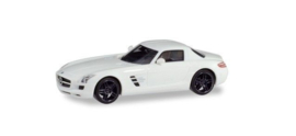 MB SLS AMG wit (zw.velgen)1:87(H420501)