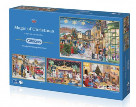G5046  Magic of Christmas 4 x 500 stukjes