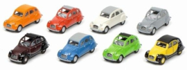 Citroën 2CV, 8-delige set 1:87 (S2640100)