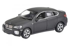 BMW X6 mat zwart 1:87 (S28001)