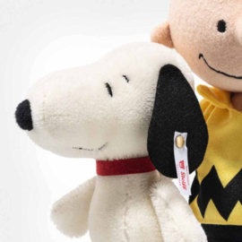 Steiff Snoopy en Charlie Brown 21 cm.