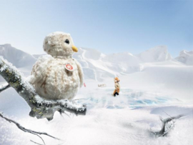 Steiff Roly Poly Snowy Uil EAN 006944