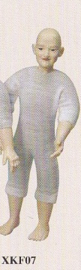 XKF07 Oma zonder haar.
