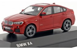 BMW X4 (F26) 2015 rood. 1:43 (2348789)