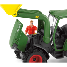 42608 Tractor met Aanhanger. 