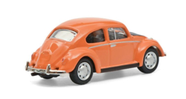  VW kever, oranje/zwart 1:87 (S26628)