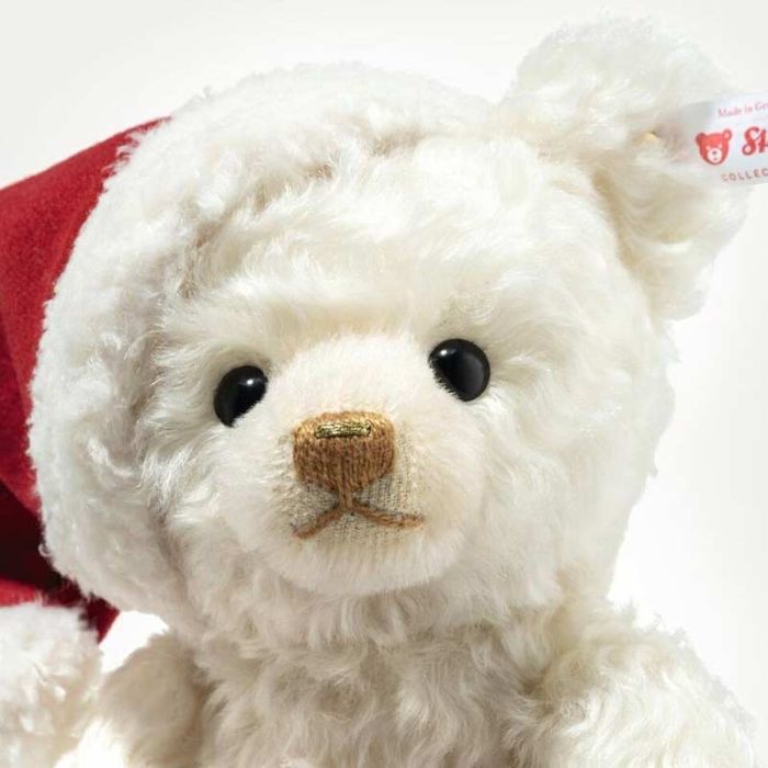 Steiff Santa Teddybeer met licht. (Voorbestelling!)