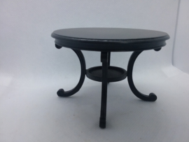 Ronde tafel zwart. BQ
