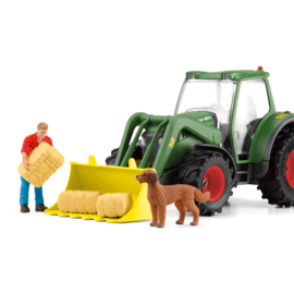 42608 Tractor met Aanhanger. 