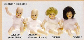 XKB11 Kleuter met haar blond
