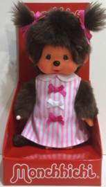 Meisje Pink Ribbon Dress (20cm)